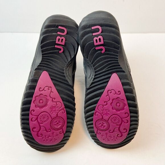 JBU Jambu Lorna Encore Weather Ready Snow Boots Faux Fur Womens Sz 8 Black - Picture 7 of 8